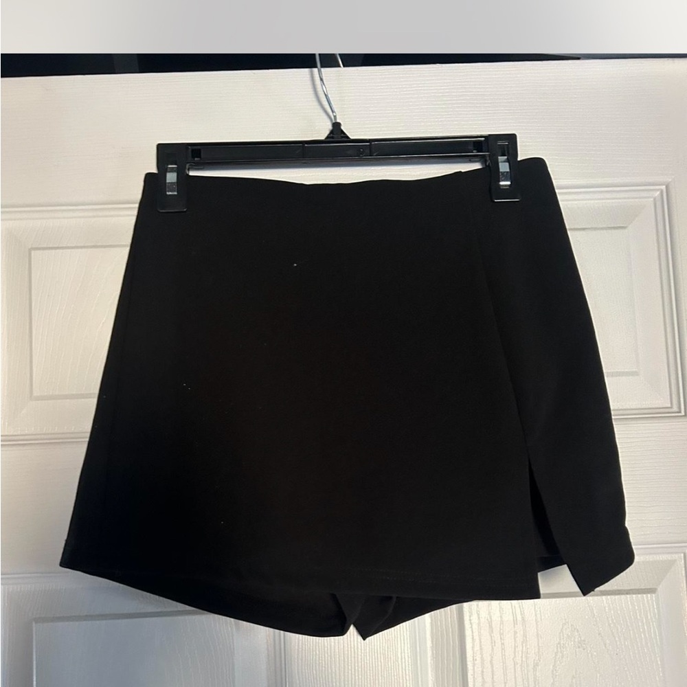 Classic Black Skort